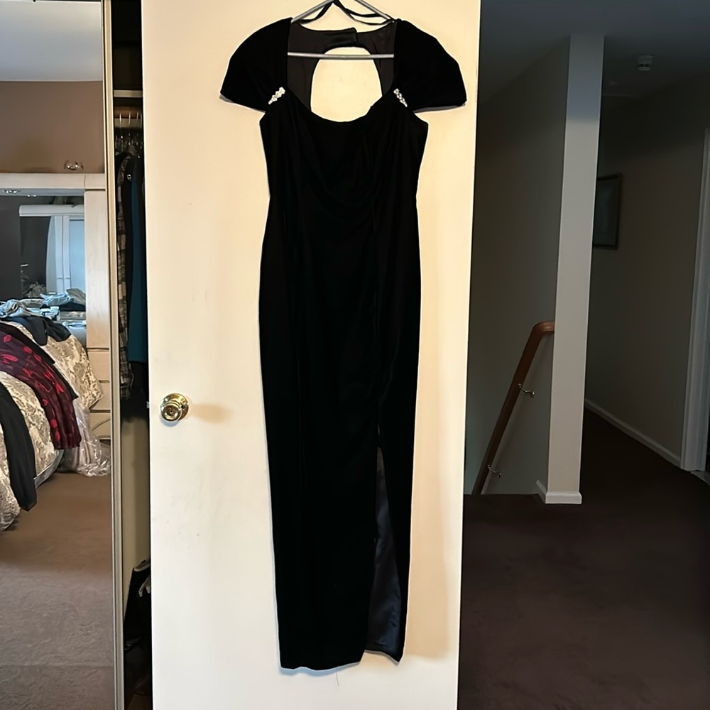 Black Evening Gown Size 8